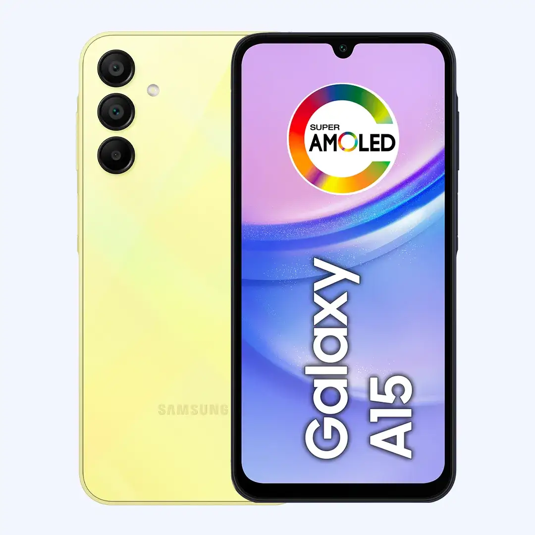 Galaxy A15 Amarelo