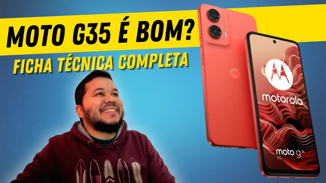 Moto G35 é bom vale a pena ficha técnica