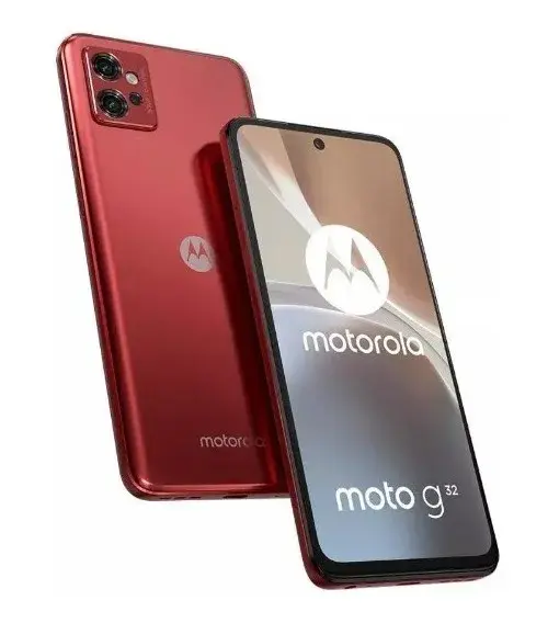 moto g32 Satin maroon