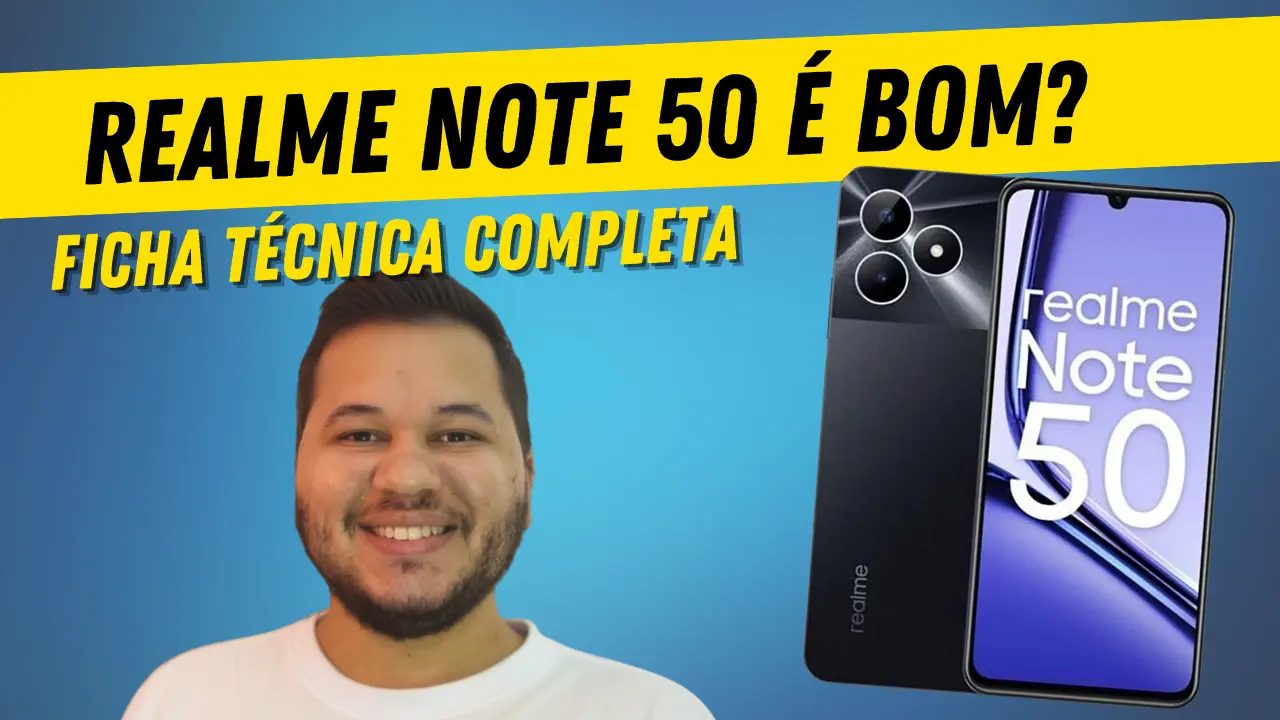 realme note 50 é bom