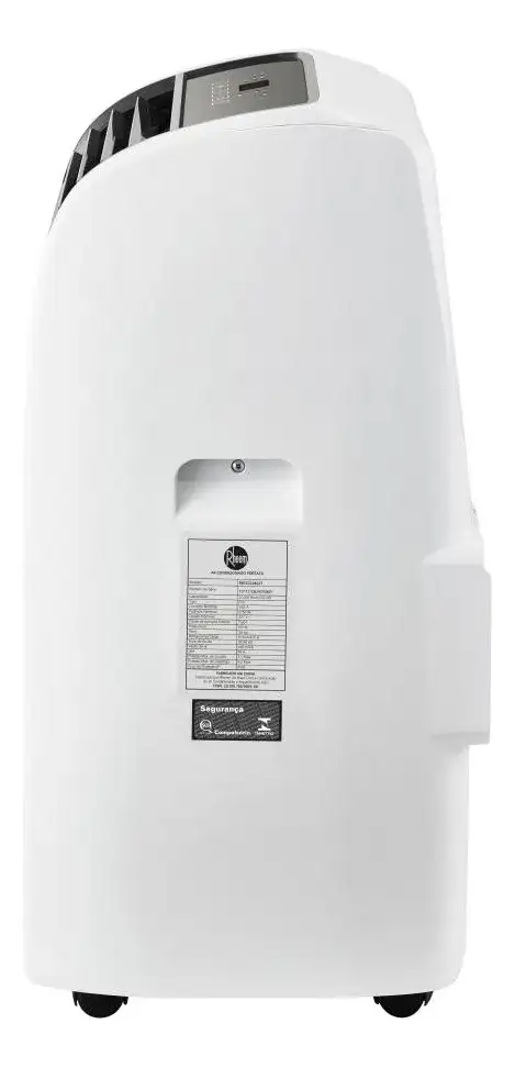Ar-condicionado Portátil Rheem 12000btus Frio Branco 127v 3